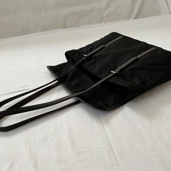 PRADA Vintage Tessuto Nylon Shoulder Tote Black - Picture 3 of 14